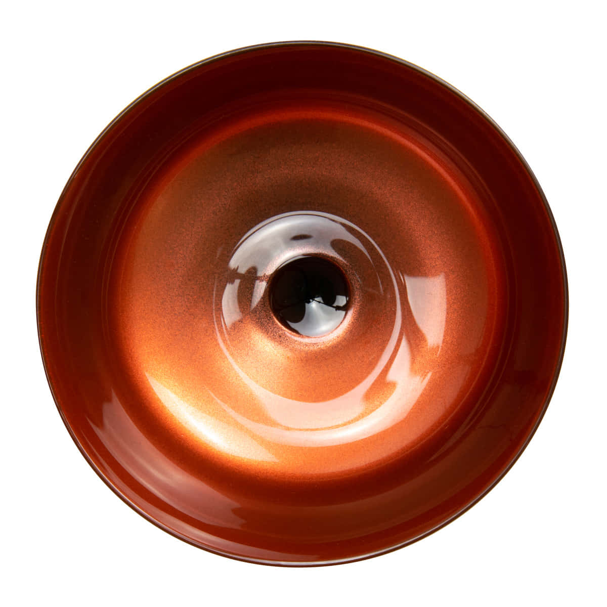 Kupferfarbene Schale von Retro Fizzio Cocktailglas