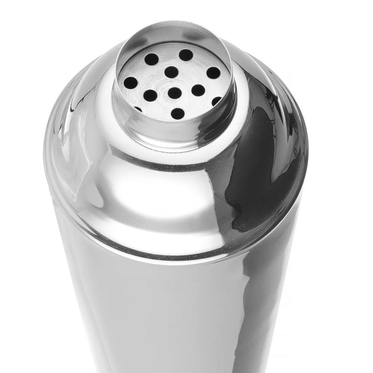 Cocktail-Shaker Edelstahl | 3teilig - 0,75l - Silber