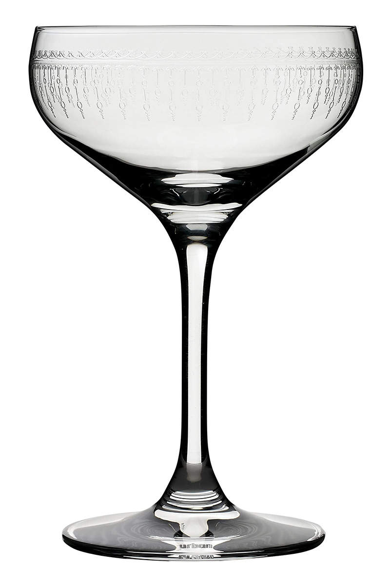 Cocktailglas Retro Coupette | 1920er Verzierung - 150 ml