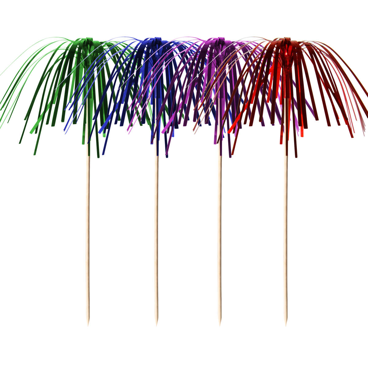 Partypicker "Feuerwerk" | 15,5 cm - Papstar Pure (100 Stk)